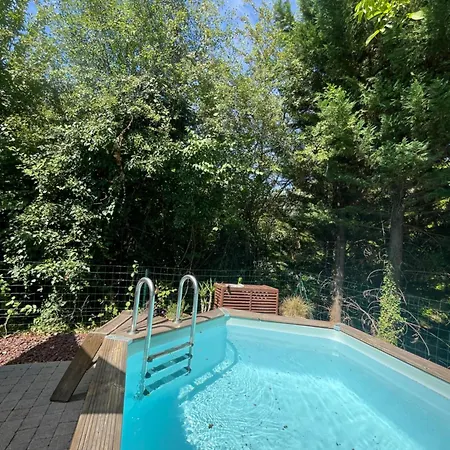 Cosy Avec Piscine Privative Semi-enterree Prázdninový dům Saint-Sernin (Ardeche)