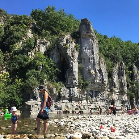 Ferienhaus Cosy Avec Piscine Privative Saint-Sernin (Ardeche)