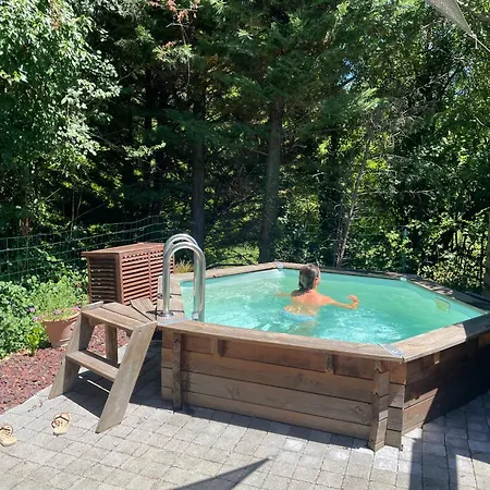Cosy Avec Piscine Privative Ferienhaus Saint-Sernin (Ardeche)